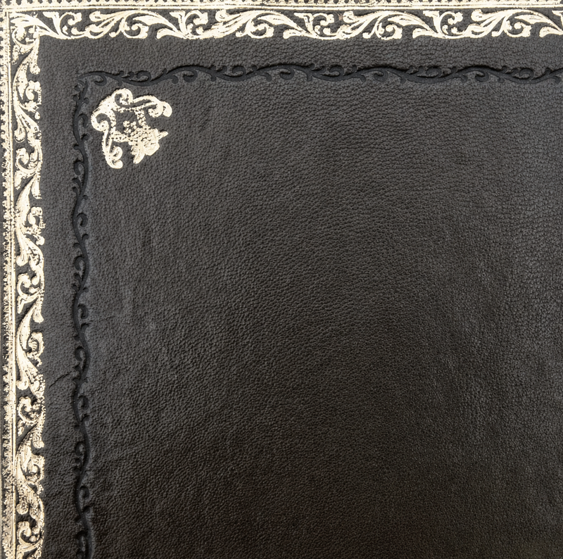 Desk leather tooling pattern 1