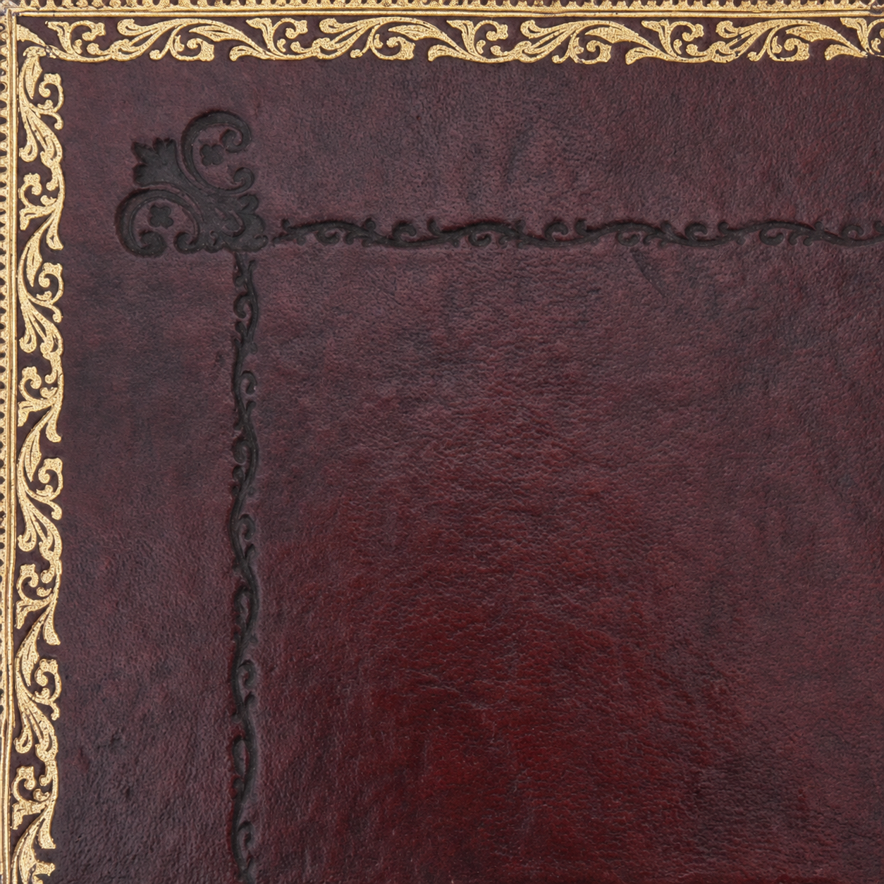 Desk leather tooling pattern 7