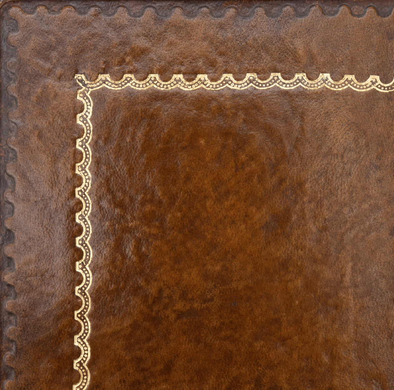 Desk leather tooling pattern 9