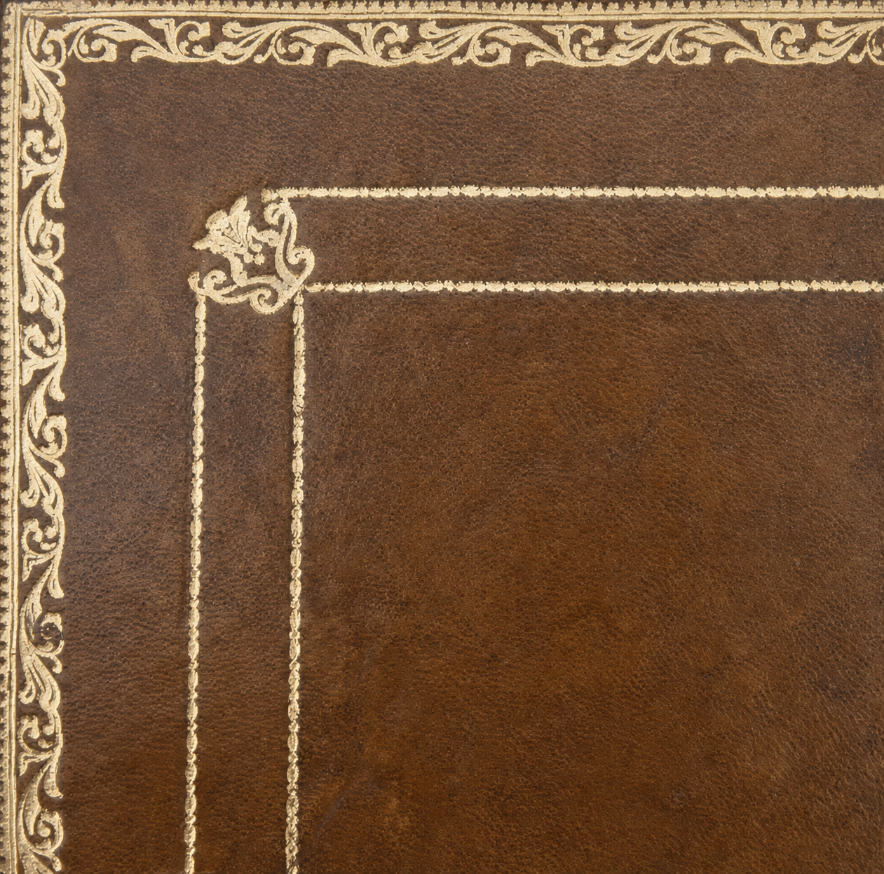 Desk leather tooling pattern 13