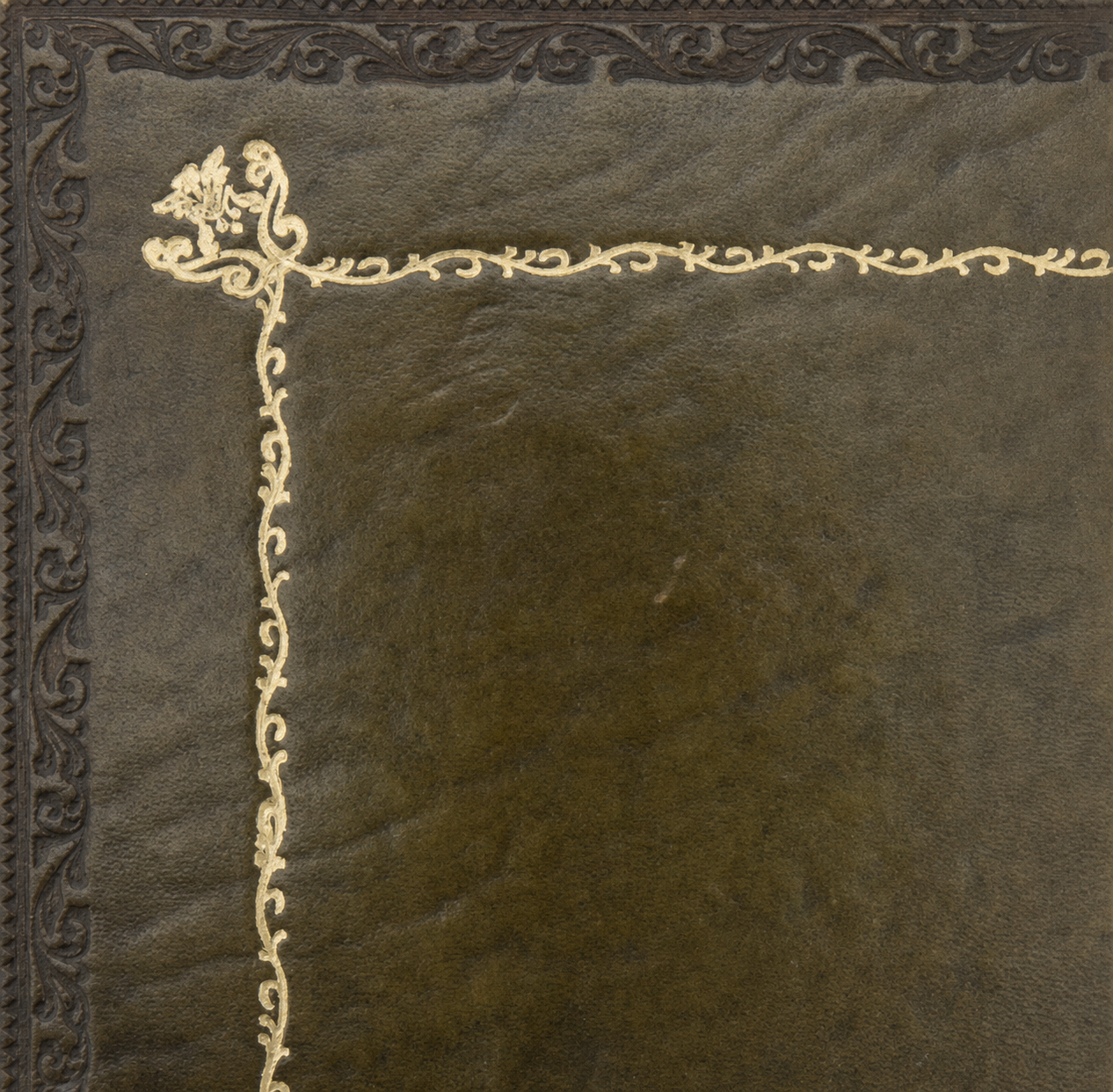 Desk leather tooling pattern 14