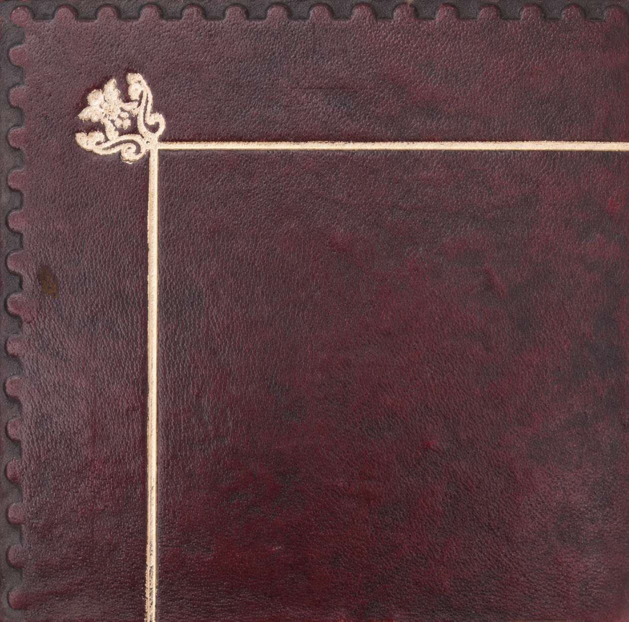 Desk leather tooling pattern 15
