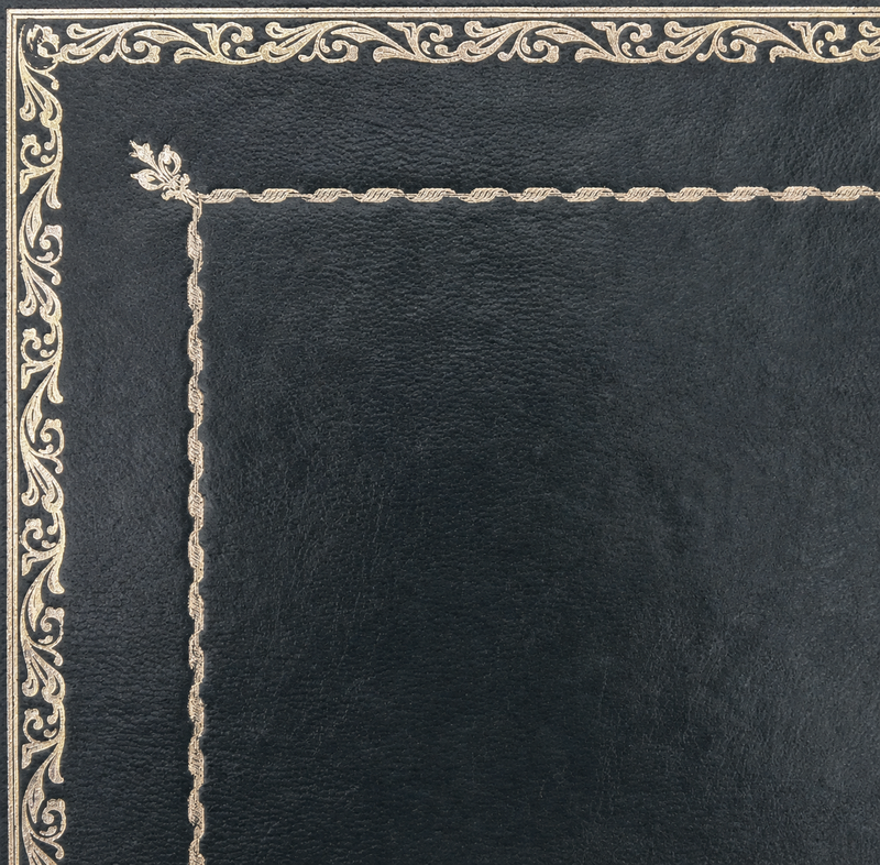 Desk leather tooling pattern 16