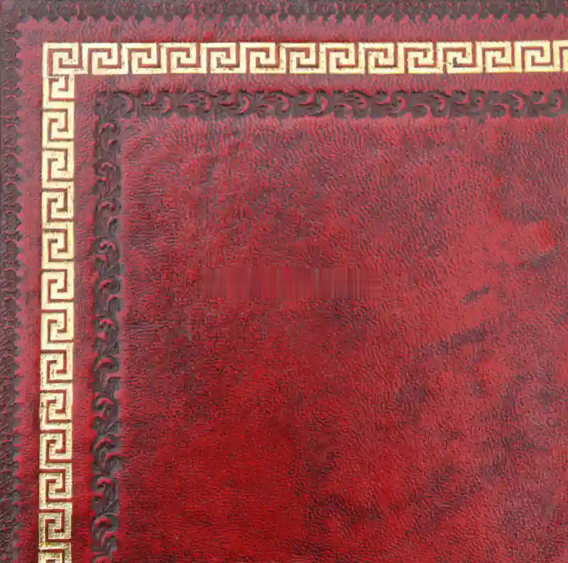 Desk leather tooling pattern 19