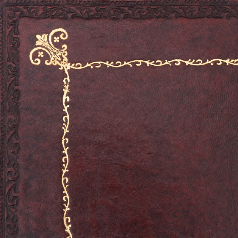 Desk leather tooling pattern 32