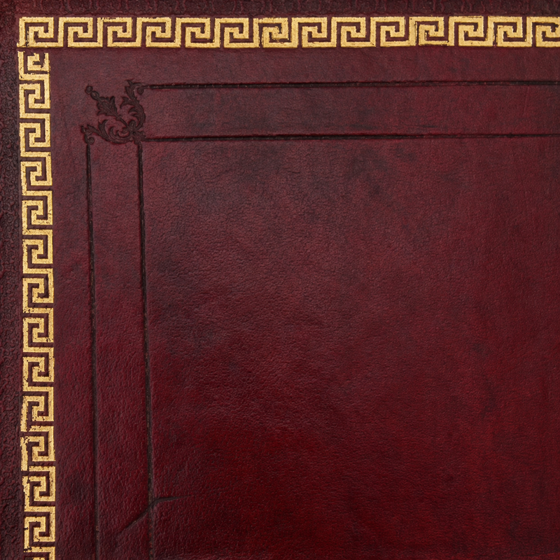 Desk leather tooling pattern 36