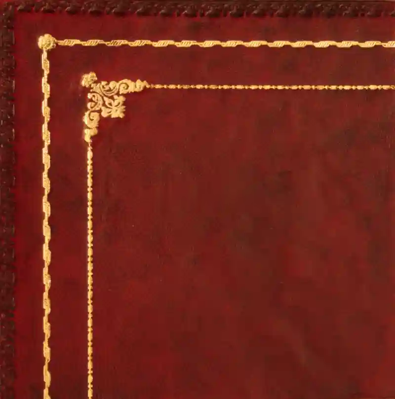 Desk leather tooling pattern 42