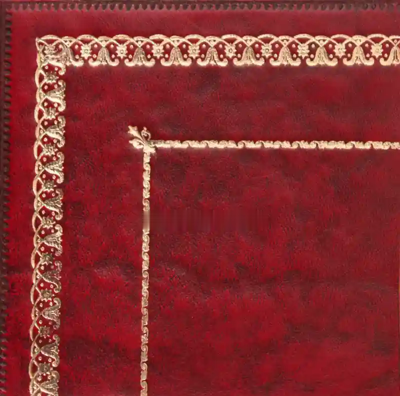 Desk leather tooling pattern 45