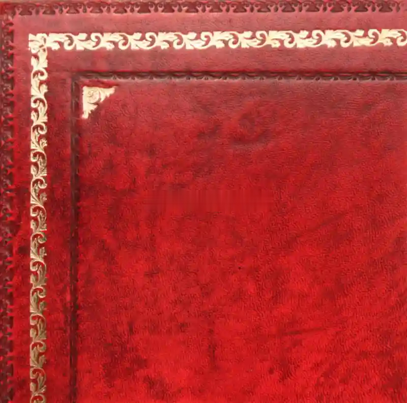 Desk leather tooling pattern 46