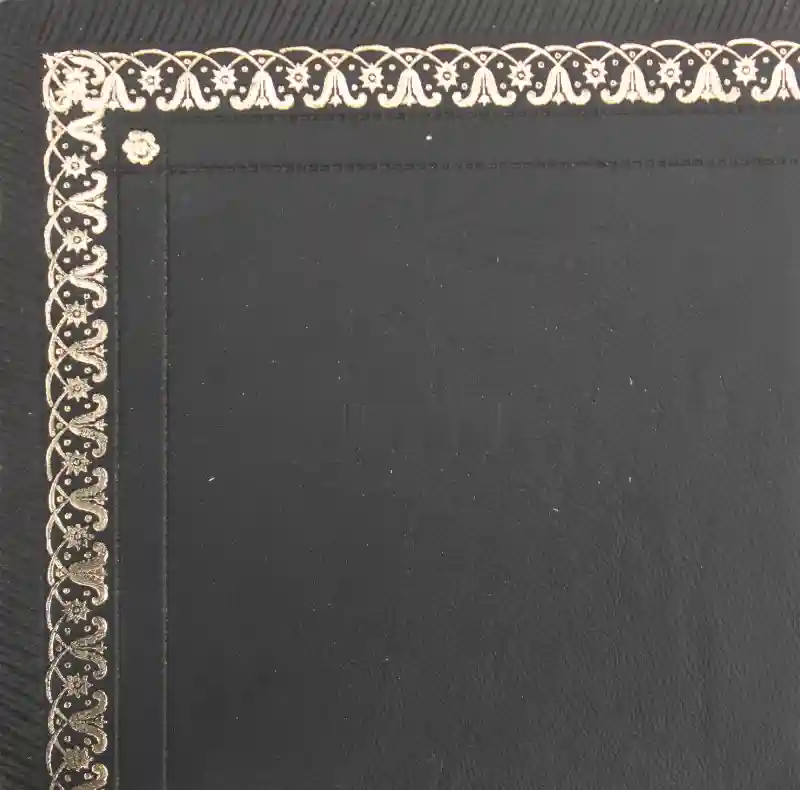 Desk leather tooling pattern 52
