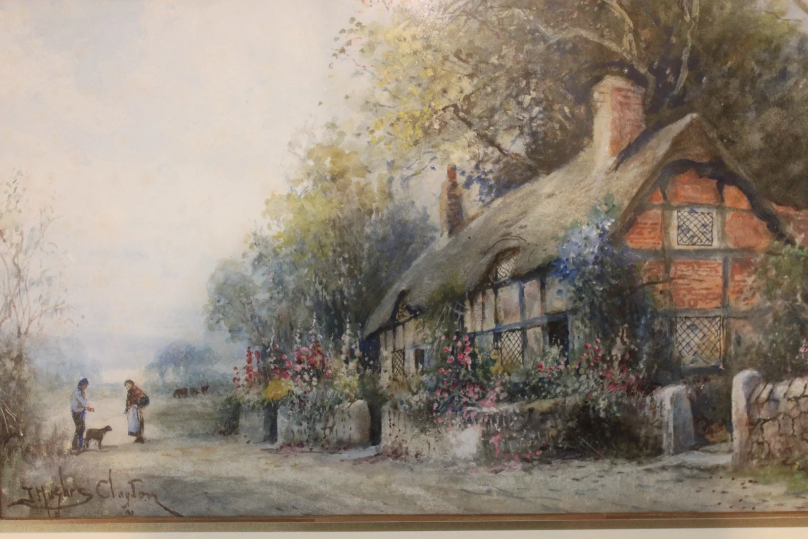Watercolour by Joseph Hughes Clayton — view 2