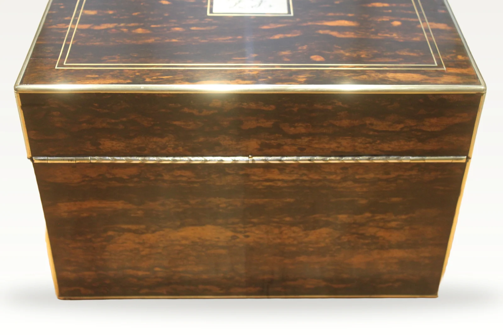 A ladies Victorian Coromandel travelling dressing and jewellery box — view 4