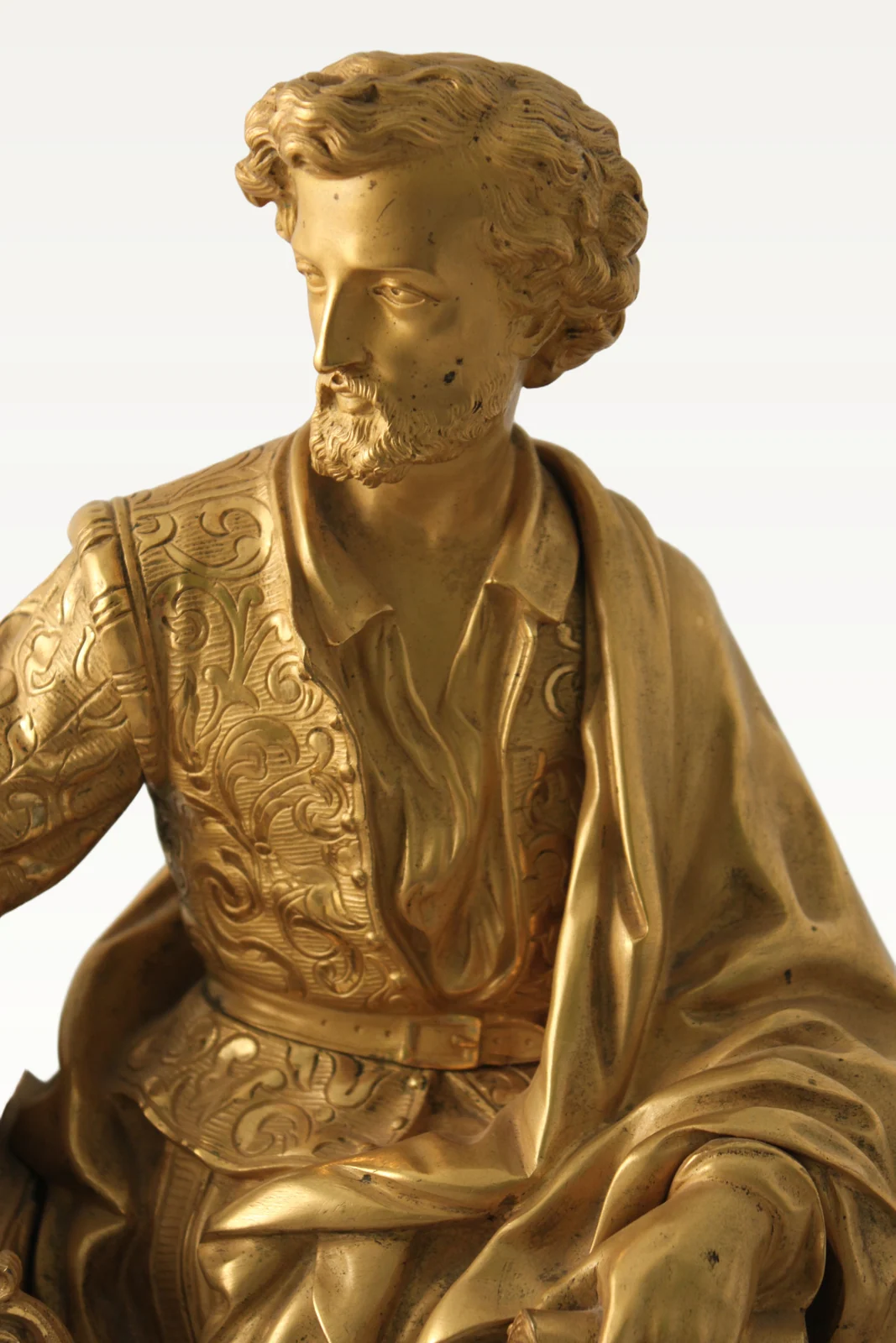 Early 19th century ormolu mantel clock — view 3