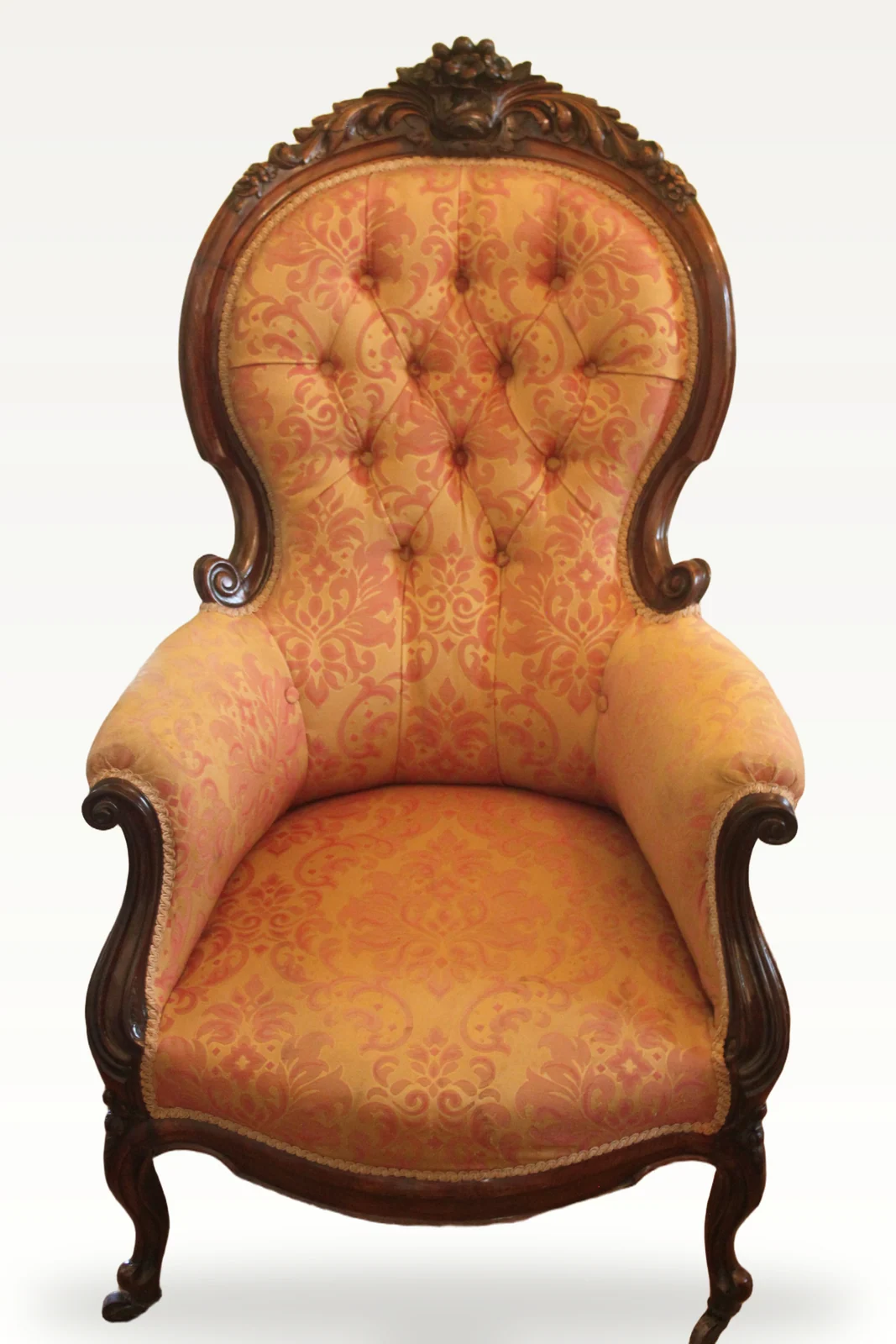 An early Victorian gentleman's armchair.