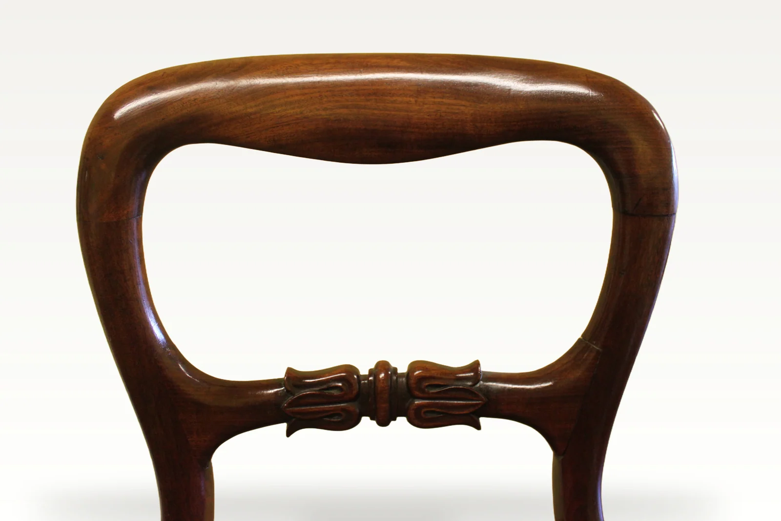 A set of seven early Victorian mahogany chairs — view 6