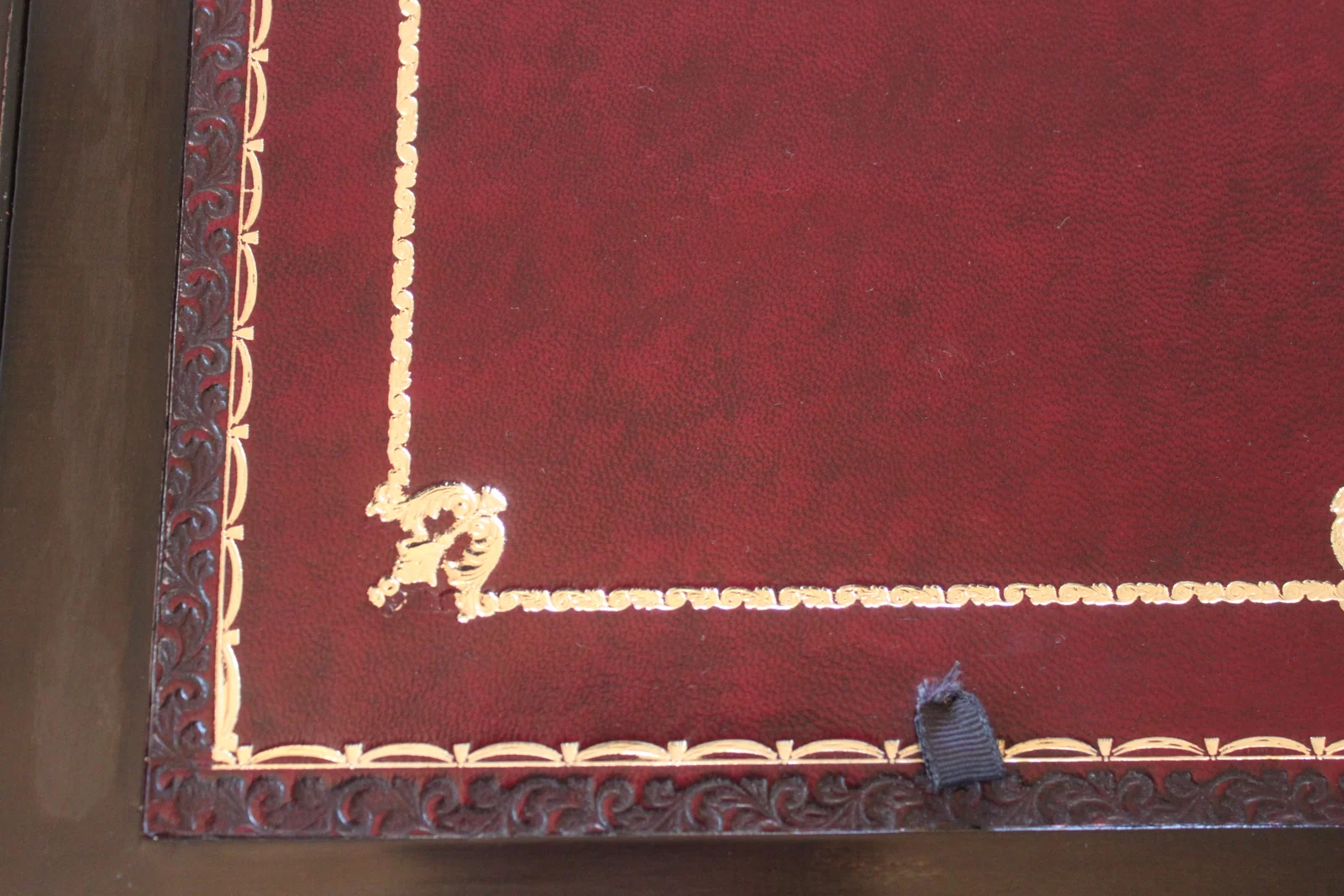 Victorian brass bound writing slope — view 6