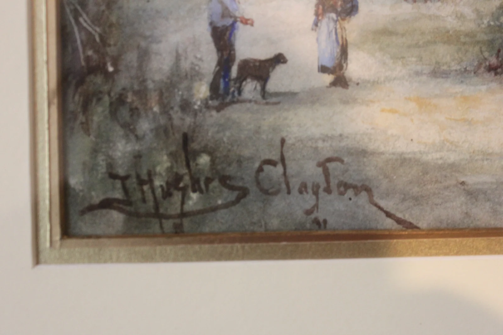 Watercolour by Joseph Hughes Clayton — view 4