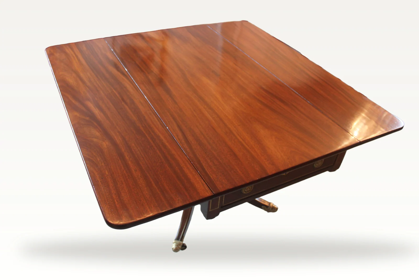 Regency period mahogany Pembroke table — view 7