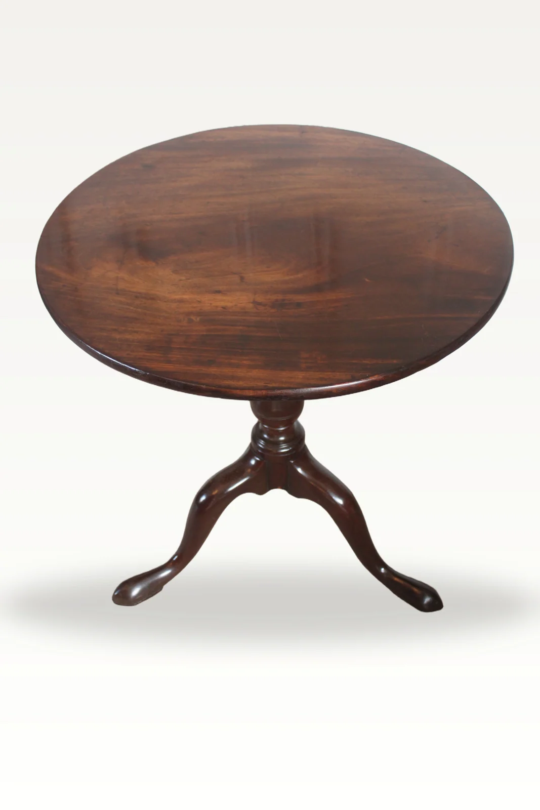 18th century mahogany birdcage table