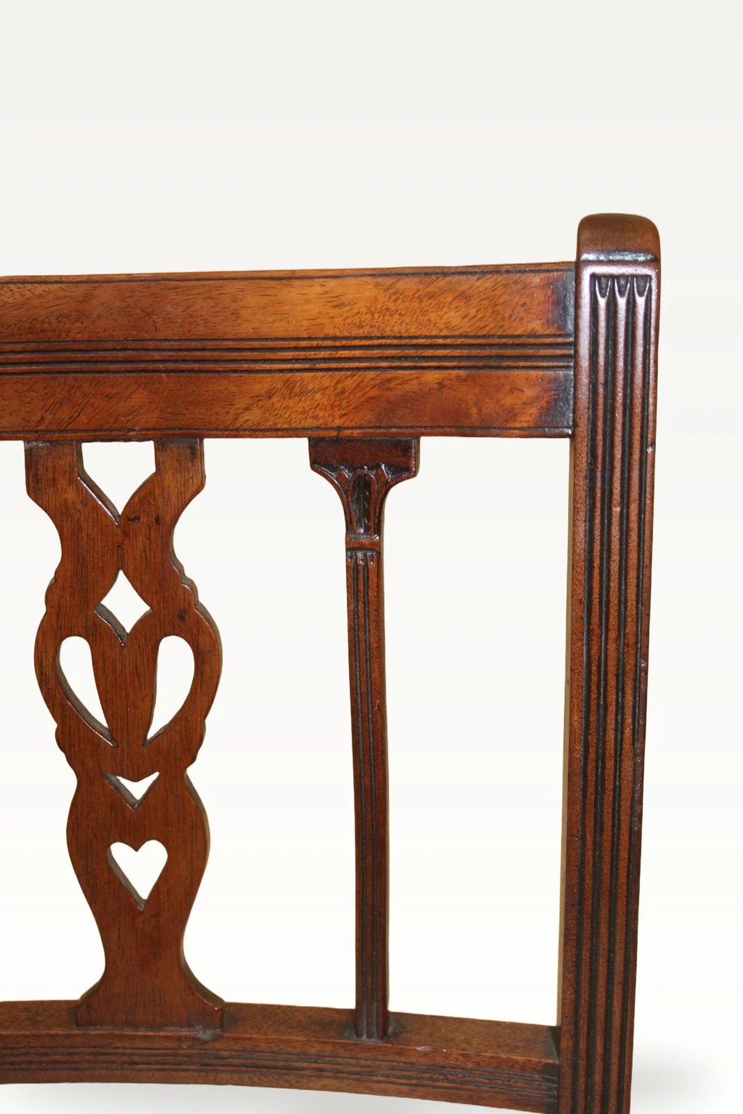 A set of six late 18th century dining chairs — view 5