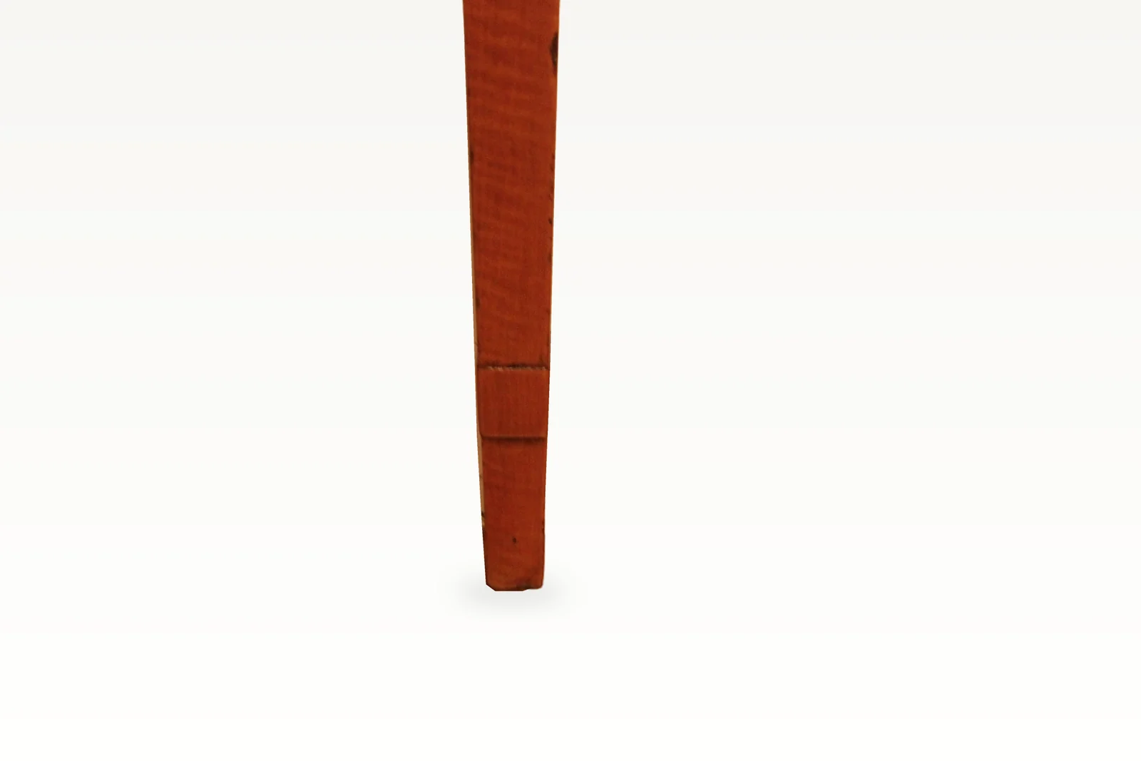 An early 19th century satinwood demi-lune console table — view 9
