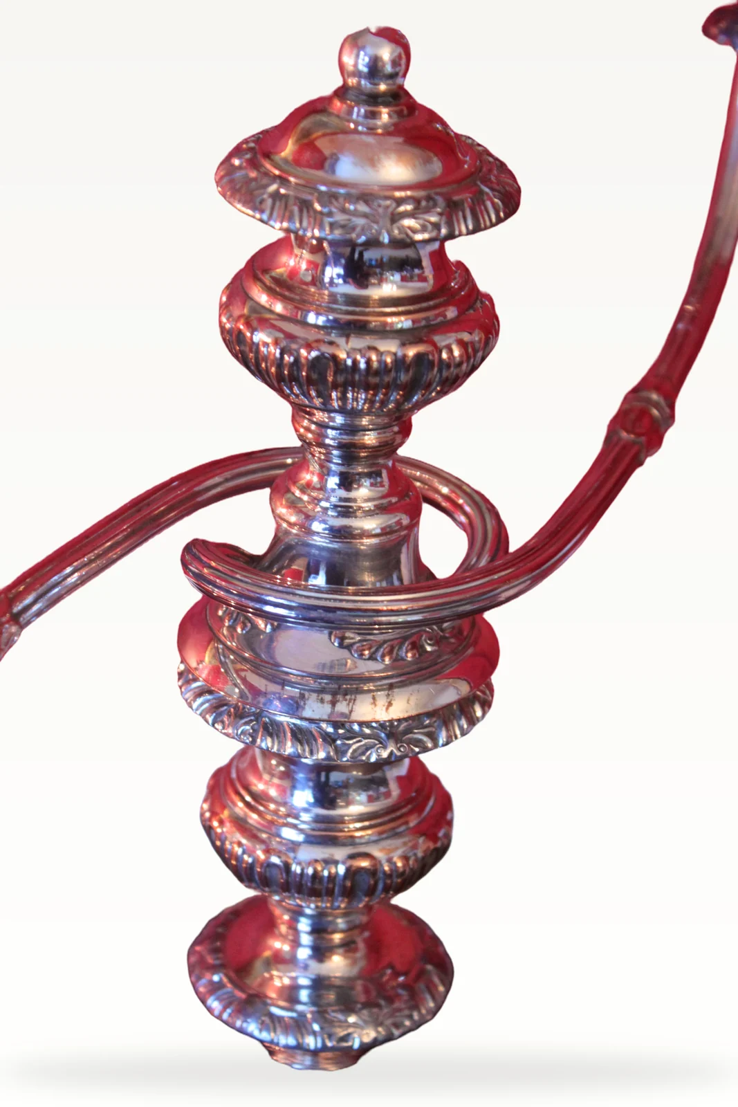 A pair of George III Old Sheffield Plate candelabra — view 7