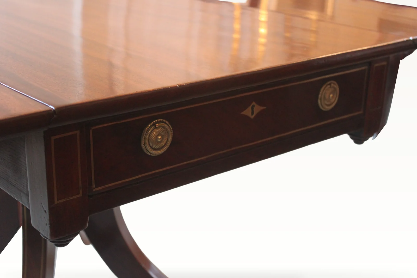 Regency period mahogany Pembroke table — view 3