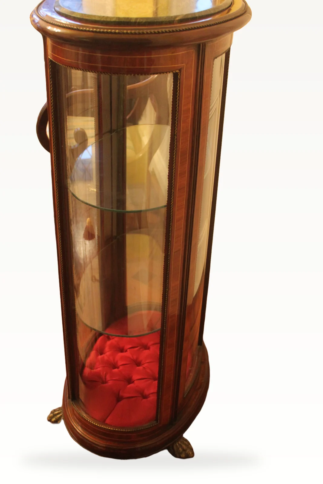 FRENCH INLAID VITRINE OR BIJOUTERIE CABINET — view 8