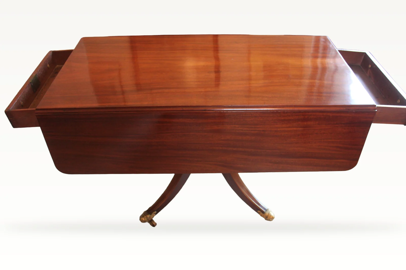 Regency period mahogany Pembroke table — view 4