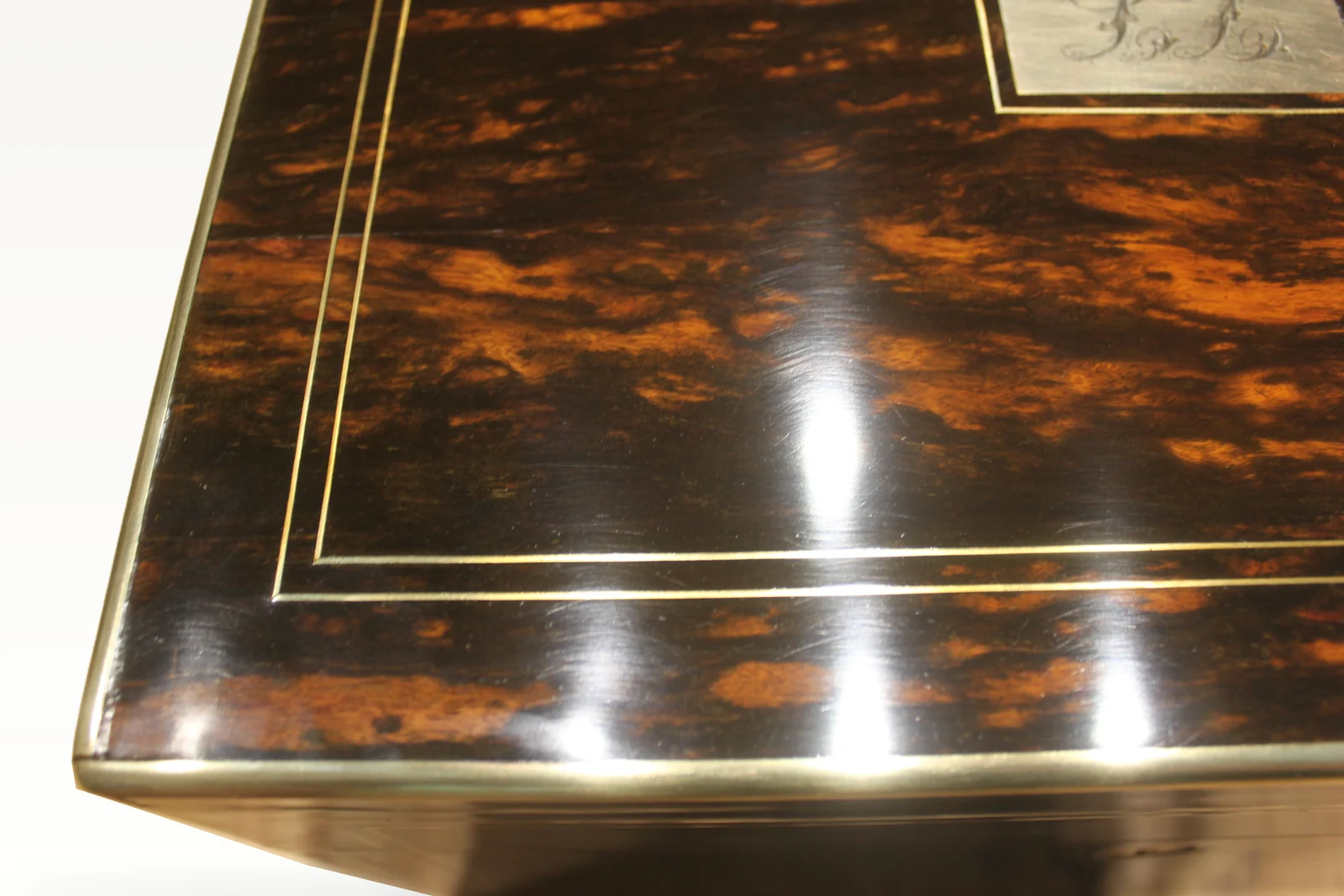 A ladies Victorian Coromandel travelling dressing and jewellery box — view 6